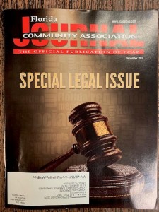 Attorney Damonte Recognized by Florida Community Association Journal